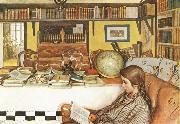 Carl Larsson The Reading Room china oil painting artist